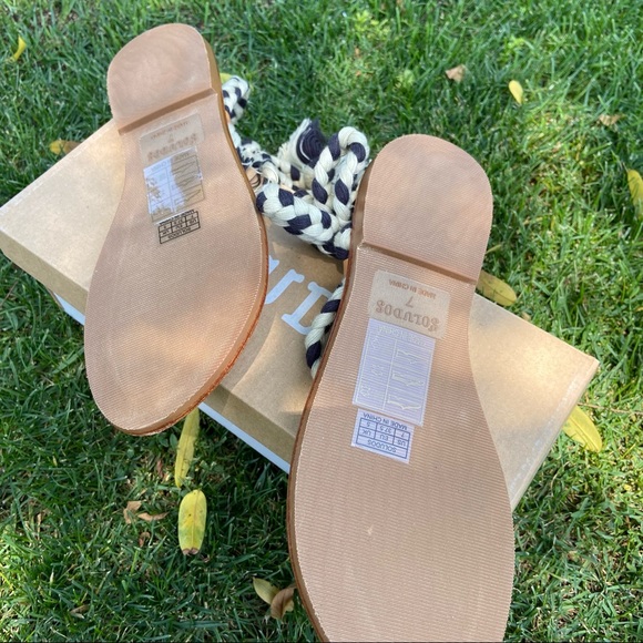 Soludos Black & Natural Gladiator Lace-up … - Picture 13 of 15